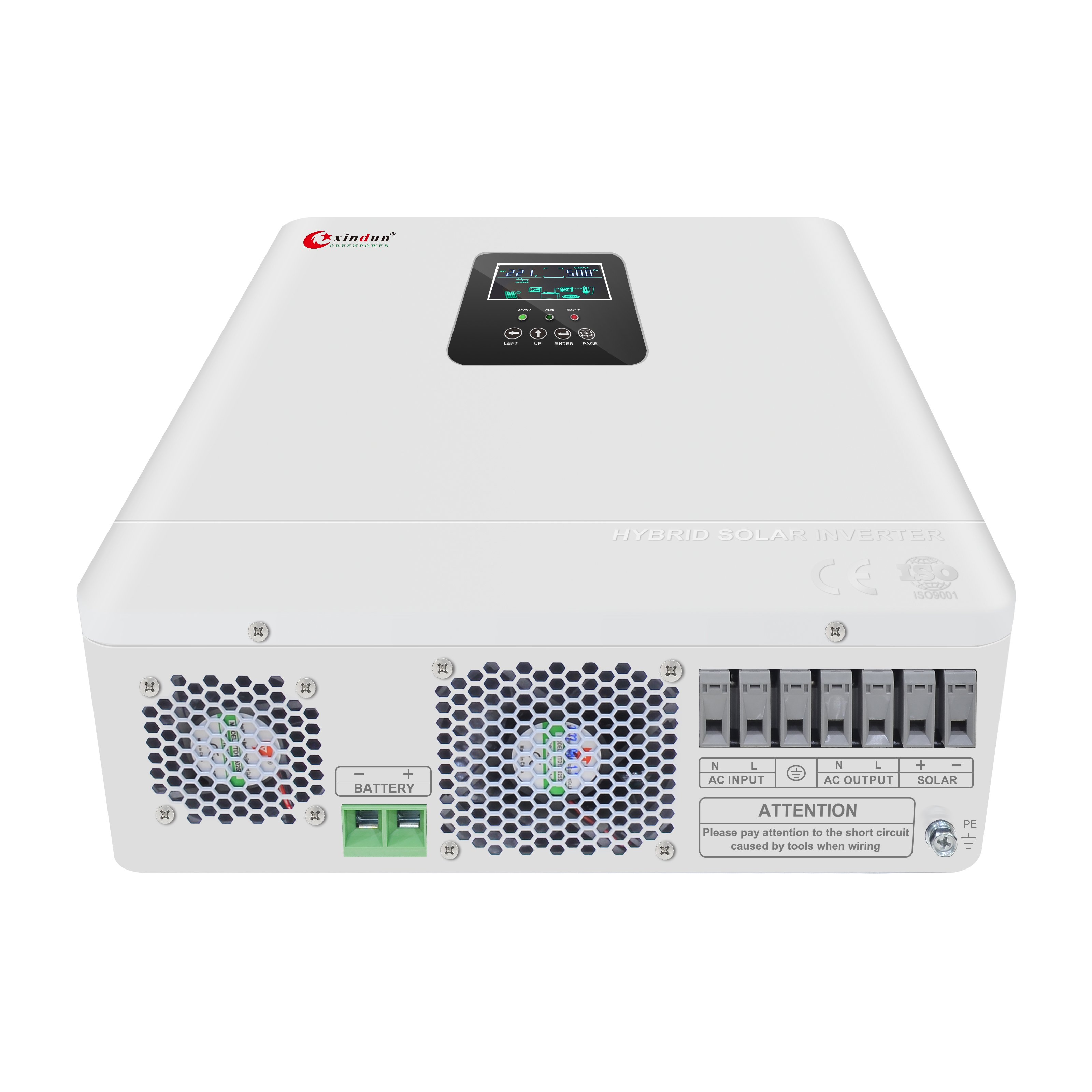 High Frequency 3 kw 24 volt Solar Inverter Off Grid 5kw 1.5kw 3kva Mppt Off Grid Hybrid Solar Inverter 5kw 3kva 24v with Limiter