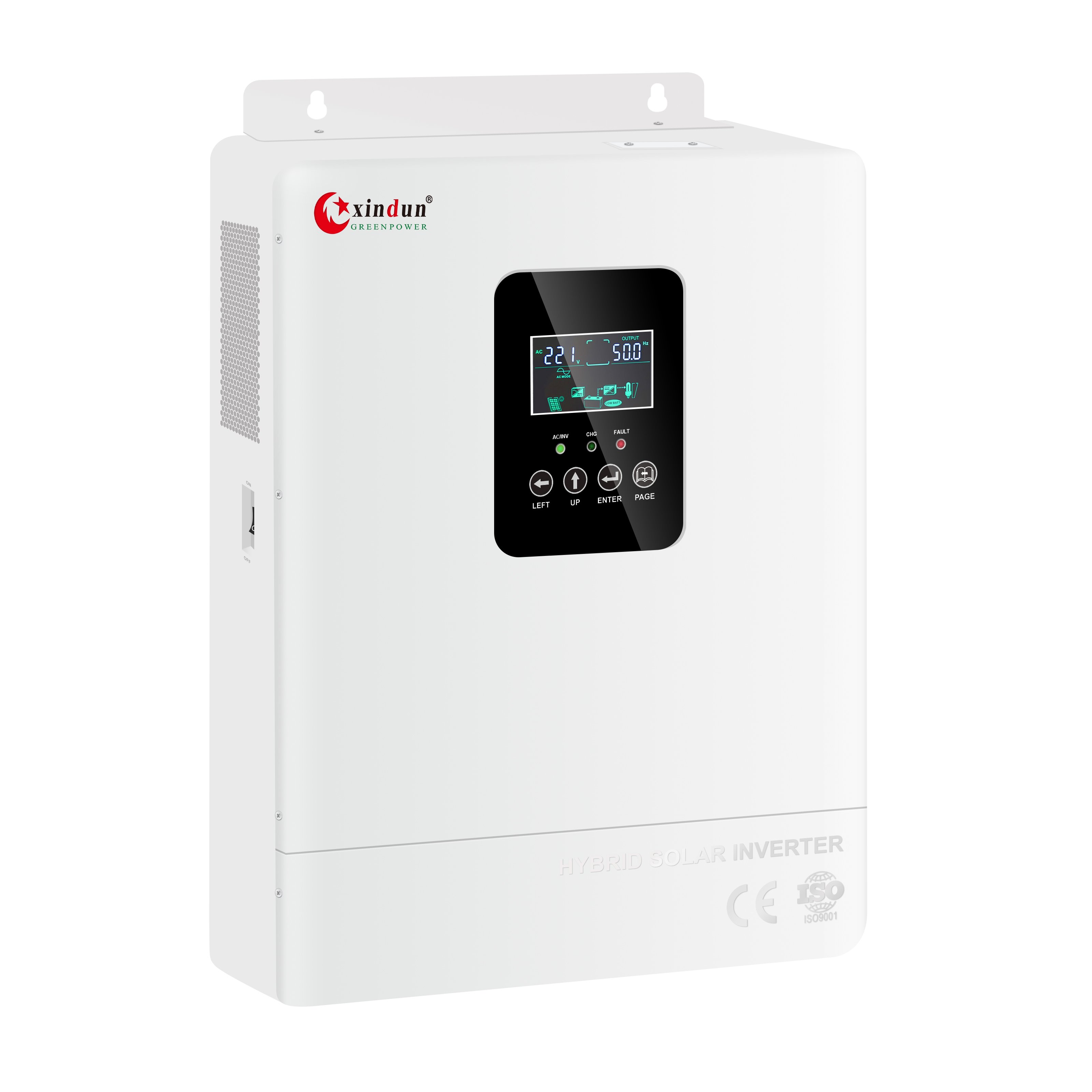 High Frequency 3 kw 24 volt Solar Inverter Off Grid 5kw 1.5kw 3kva Mppt Off Grid Hybrid Solar Inverter 5kw 3kva 24v with Limiter