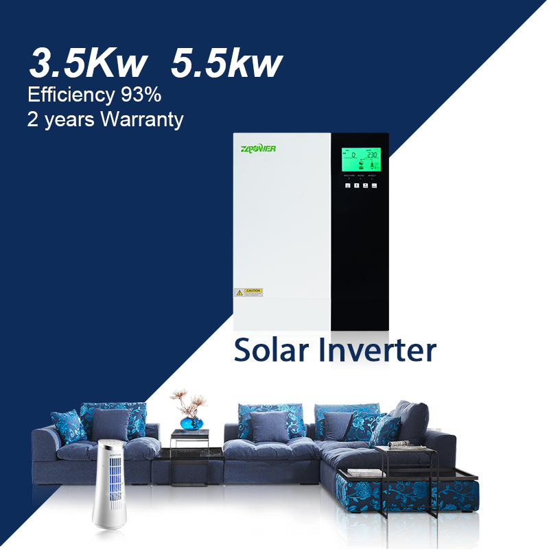 OEM ODM factory10kw 3500W 5500W PVM hybrid inverters split phase inverter power stacking hybrid solar inverter