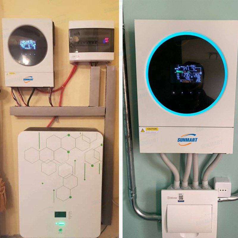 Voltronic VM IV TWIN off grid 6.2kw 6kv solar inverter solare 6 kw