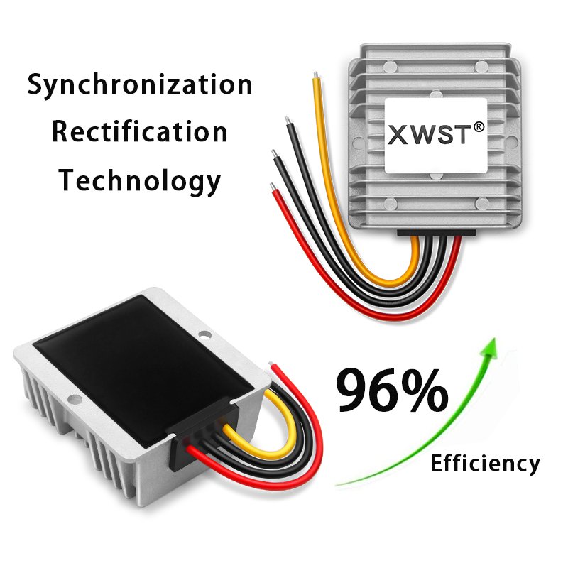 XWST Waterproof IP67 Power Supply Inverter 20-60V to 5V Voltage Regulator 36V48V to 5V Dc-dc Step Down Converter for Car Solar