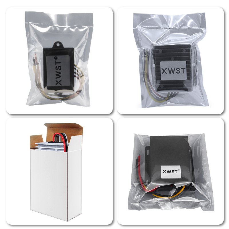 XWST Waterproof IP67 Power Supply Inverter 20-60V to 5V Voltage Regulator 36V48V to 5V Dc-dc Step Down Converter for Car Solar