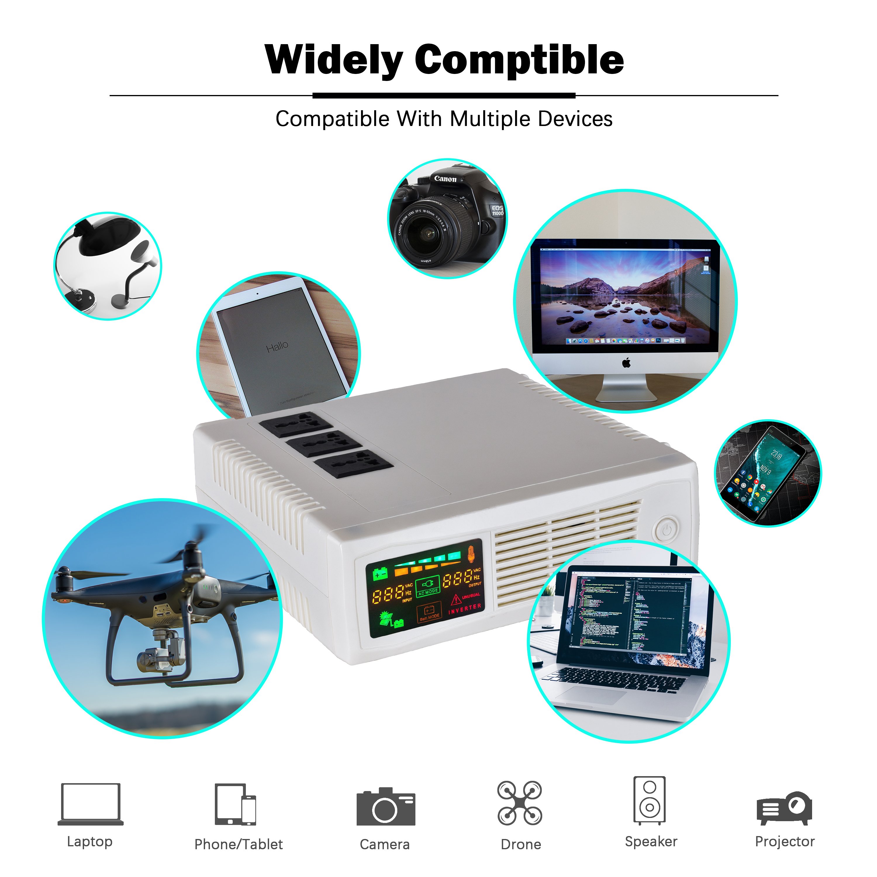 Fenice Power 1.2KVA Reliable high frequency solar inverter price