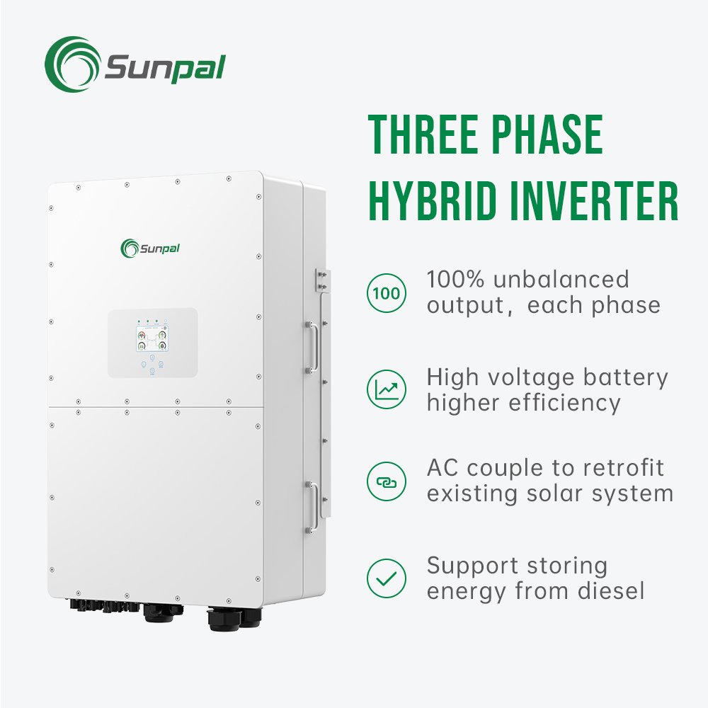 Sunpal 5000W Off Grid Complete Solar System 3KW 4KW 5KW All In One Solar Panels Energy System Price For Home House Electricity