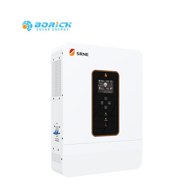Split Phase Inverter SRNE 110v/120v 4kw Pure Sine Wave Solar Inverter For Off-grid Hybrid Solar System