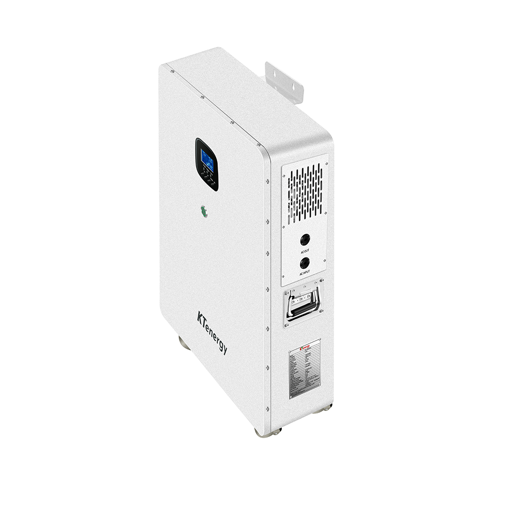 KTenergy 5kWh 25.6V 200Ah renewable energy storage technology solar battery with inverter for home energy storage system