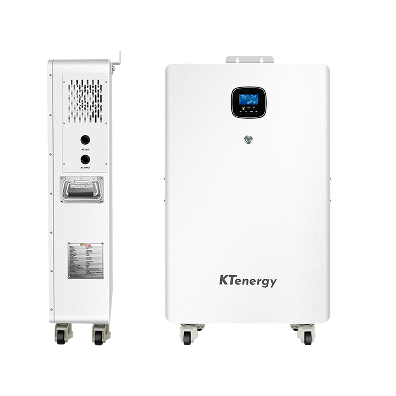 KTenergy 5kWh 25.6V 200Ah renewable energy storage technology solar battery with inverter for home energy storage system