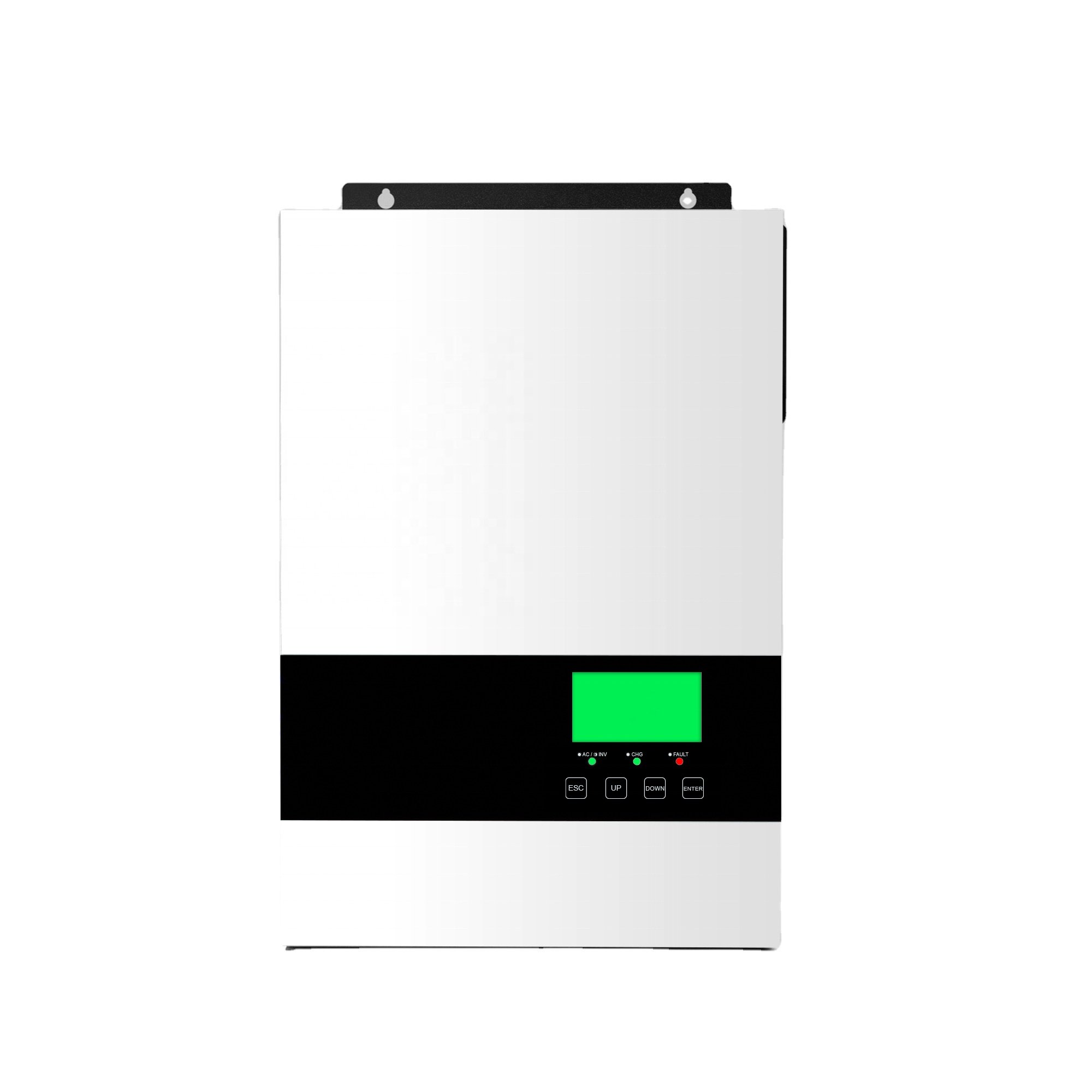 5000W DC 48V Pure Sine Wave Solar Inverter 80A MPPT Solar Charger and 40A AC Battery Charger, Hybrid Solar Inverter