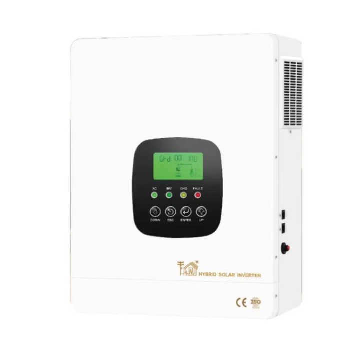 Hybrid Grid Inverter 12.3KW Pure Sine Wave Home Solar Inverter with MPPT WiFi & AC Output