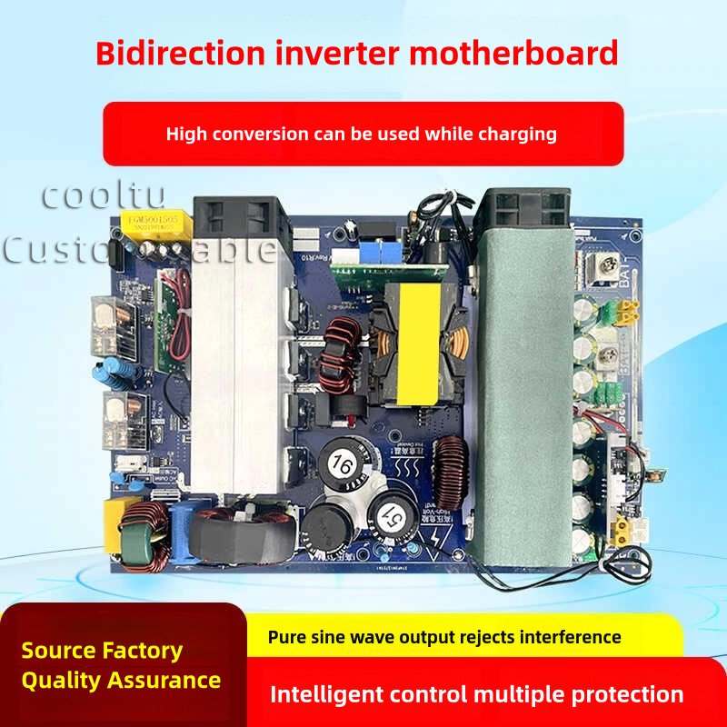 Inverter board 3kw 4kW Solar Storage Pure Sine Wave Hybrid Solar Inverter with MPPT Solar Charger Inverter pcb pcba