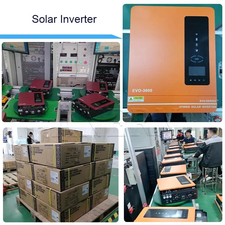 4.2kw 230vac Hybrid Solar Inverter 6.2kw Solar Charge Controller Inverter 48V 24V MPPT Pure Sine Wave Solar Inverter