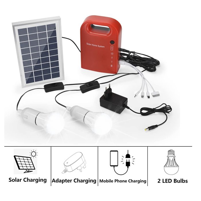 Mini Solar Light Kit Solar Panel Kit Inventory Clearance Wholesale Price Complete Solar System Off Grid Solar Technology 6V