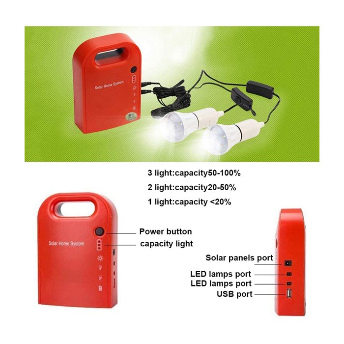 Mini Solar Light Kit Solar Panel Kit Inventory Clearance Wholesale Price Complete Solar System Off Grid Solar Technology 6V