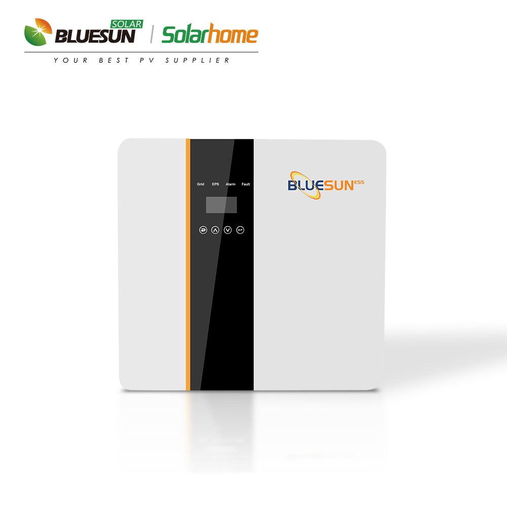 Bluesun Wholesale hybrid solar system 6kw 8KW solar panel hybrid system for home use