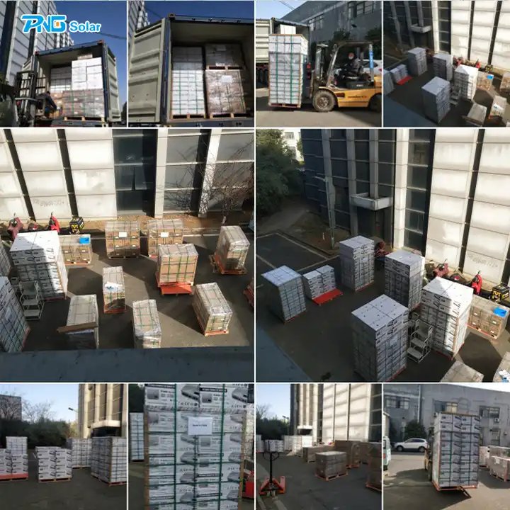 Solar Inverter 4KW 12KW 380V With Panel Hybrid Solar Inverter Controller Hybrid Solar Converter