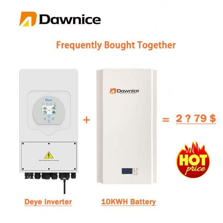 Deye sun-8k-sg04lp3-eu High Efficiency Deye sun-8k-sg01lp1-eu Hybrid Solar Inverter