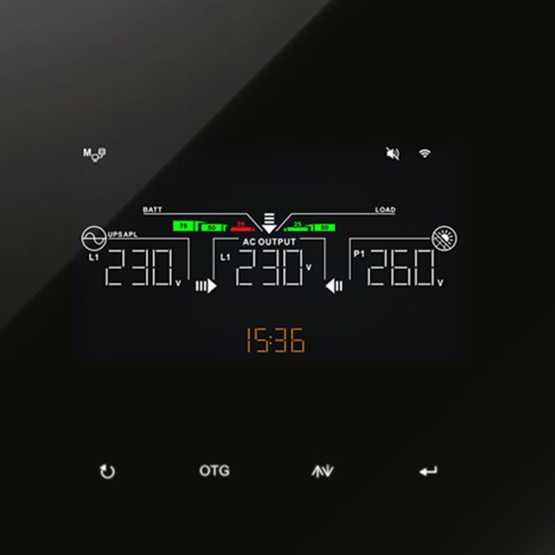KH-I WP 30KW High Power Station Home Power System MPPT Hybrid Solar Inverter Built-in WiFi Module App Mobile Monitoring