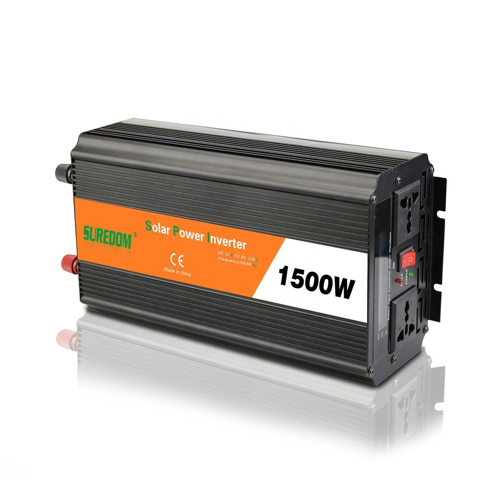 hot sale 50/60 hz 12v to 110v/220v/230v off-grid 1500w solar inverter