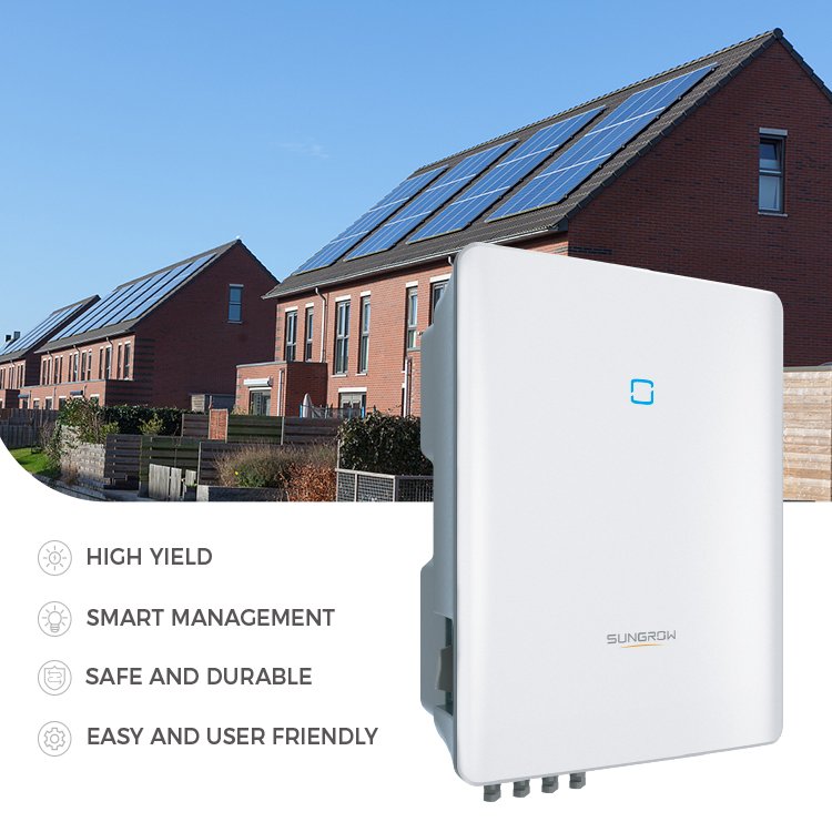 Sungrow 5kw 6kw 7kw 8kw 12kw Three Phase On Grid Hybrid Sungrow 12kw Solar Inverter Off Grid For Solar System