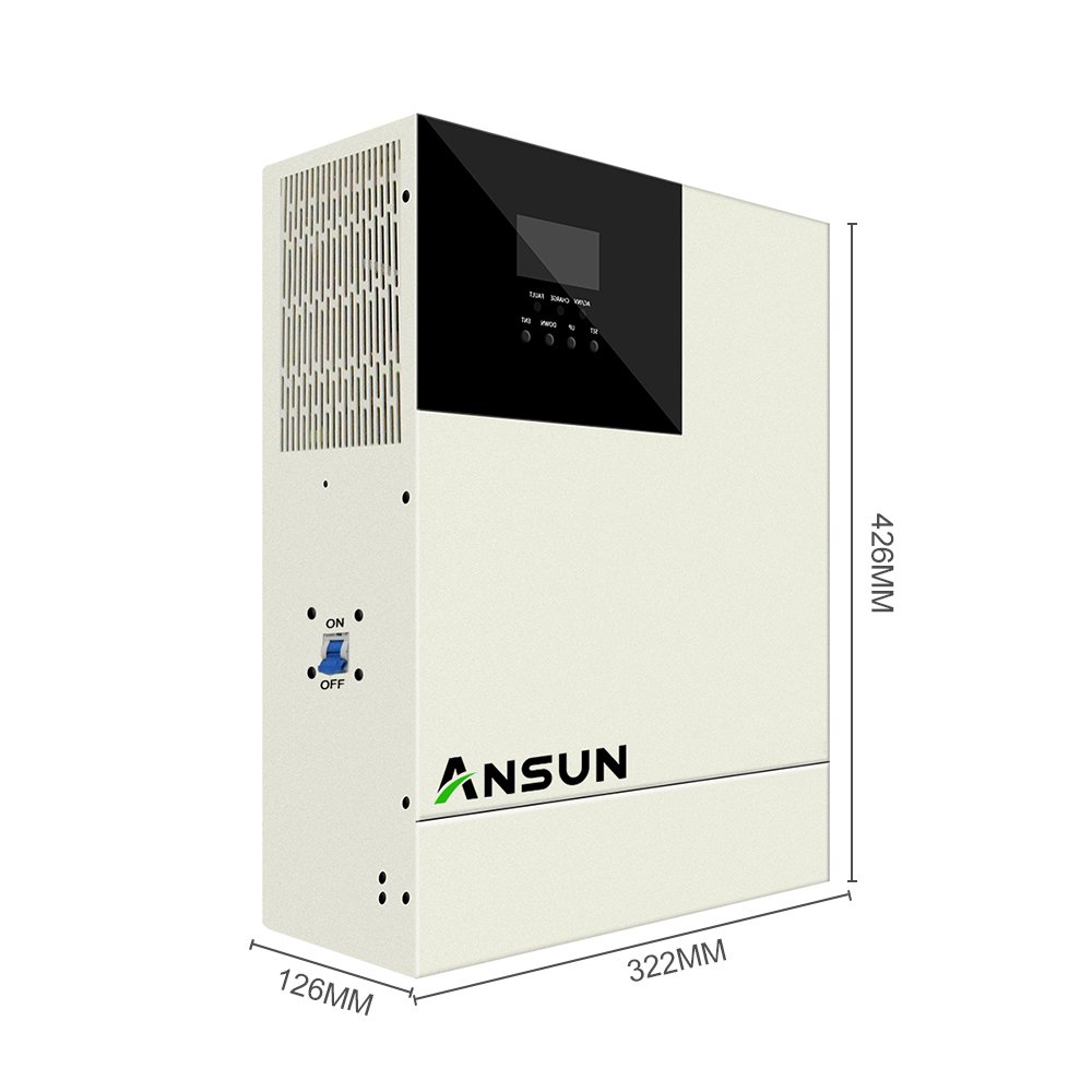 Ansun 3kva to 5kva off grid hybrid inverter solar Inverter with MPPT solar charge controller Type:DC/DC Converter