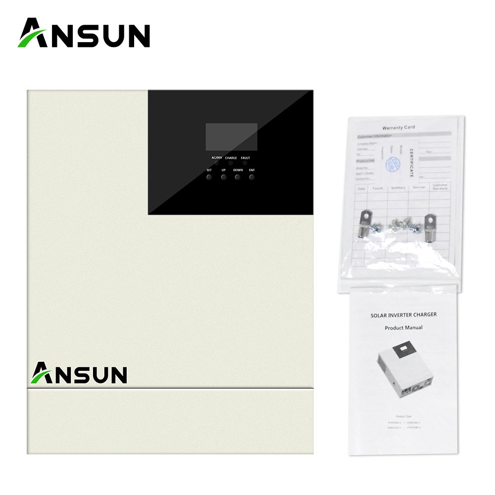 Ansun 3kva to 5kva off grid hybrid inverter solar Inverter with MPPT solar charge controller Type:DC/DC Converter