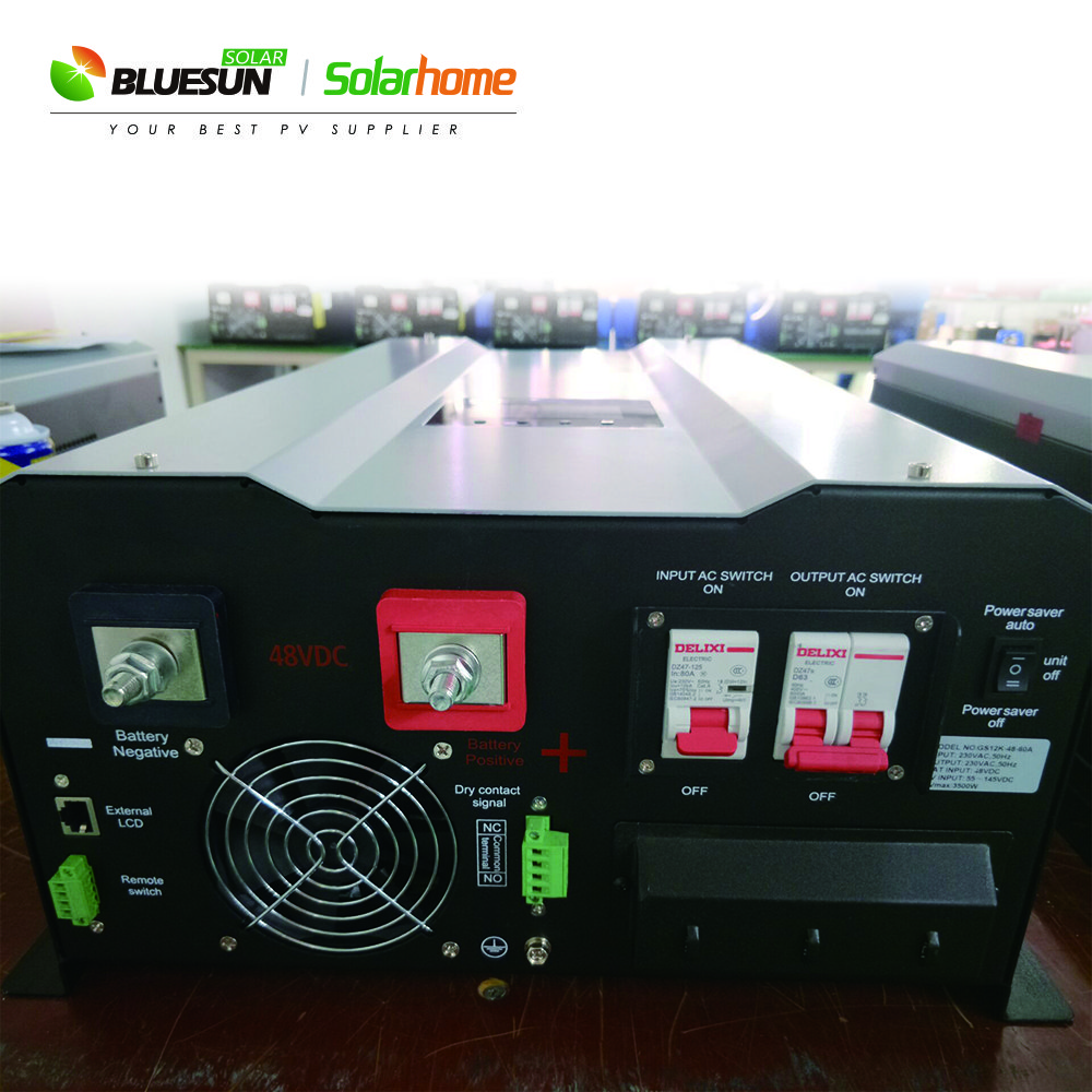 High quality hybrid solar inverter 10kw with MPPT charger for solar inverter solar power system use