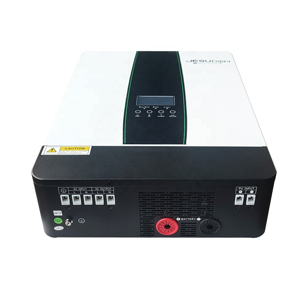 Brazil Stock 2200W 3200W 4200W 7000W Hybrid Solar Inverter Built in 100A MPPT Charger 24V48VDC to 220VAC Converter