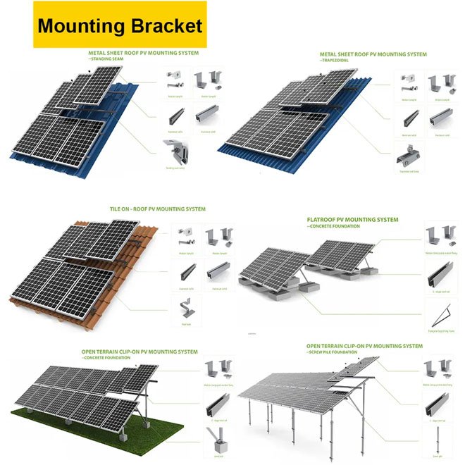 500KW solar power system price 50kw 60kw 80kw 100kw solar energy systems 500kw solar panels system