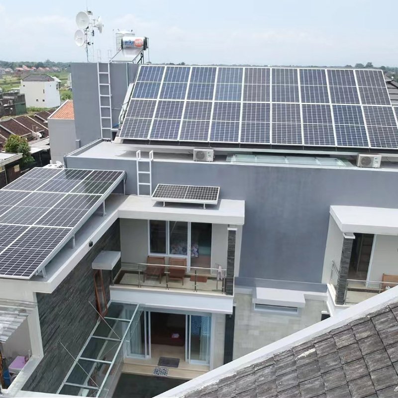 Different 4kw system battery photovoltaic kit 6 kw with accumulation wind and solar hybrid energy systems on/off grid for sale