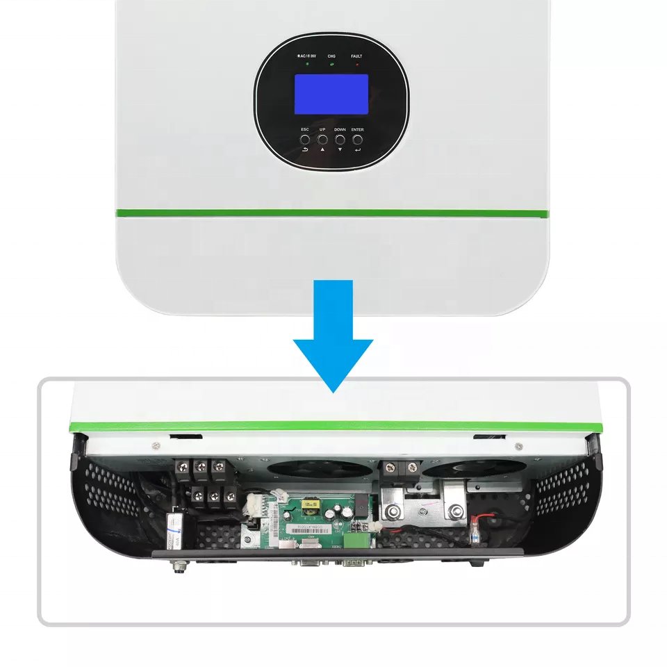 48V 3000W 80A MPPT 3KW 5KW Pure Sine Wave Off Grid Growatt Solar Inverter