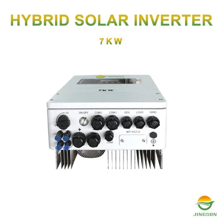 Jingsun cheap hybrid solar inverter 30.5 output current 50Hz frequency solar hybrid inverter with parallel function