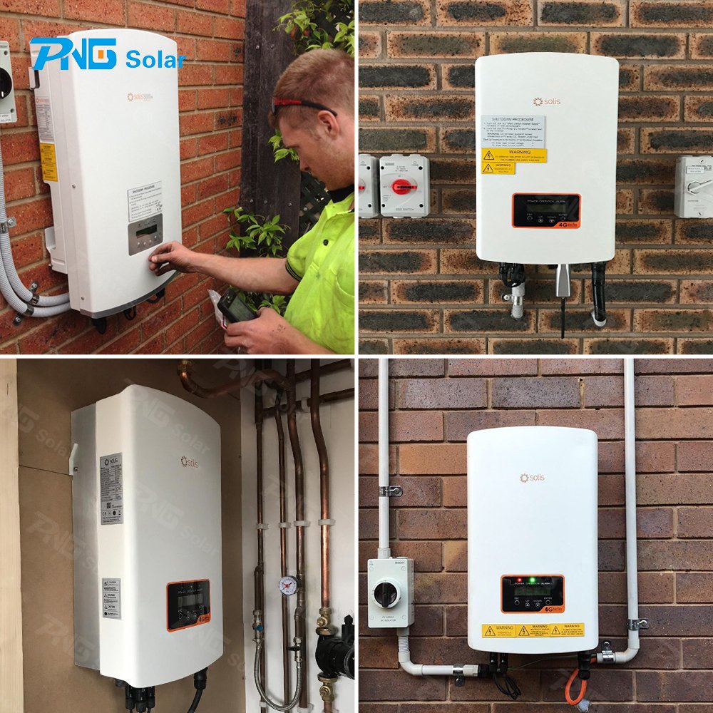 Tier 1 Solis solar Inverters 4kw Inverter Cheap Price Single/Three Phase 4000W Solar Inverter