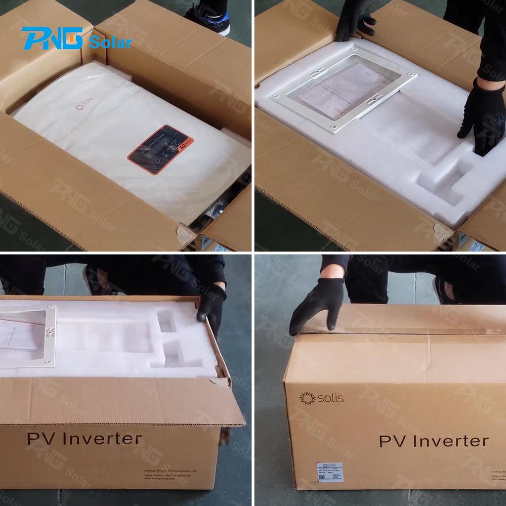 Tier 1 Solis solar Inverters 4kw Inverter Cheap Price Single/Three Phase 4000W Solar Inverter