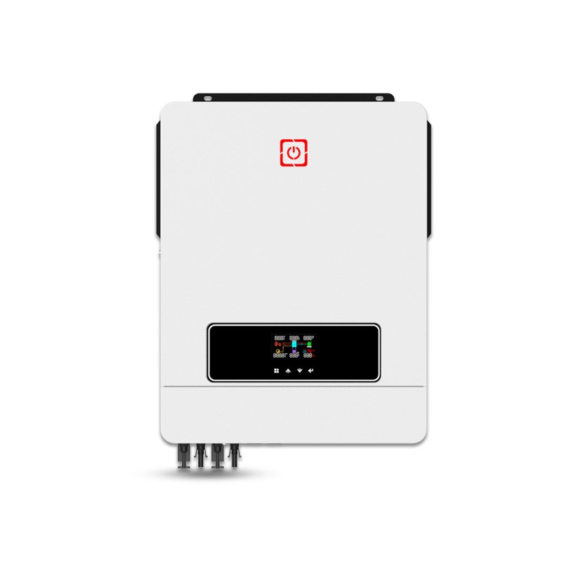 10.2KW IP 65 Hybrid Solar Inverter 24V 48V 50HZ/60HZ 120A Pure Sine Wave Dual Output and PV Input
