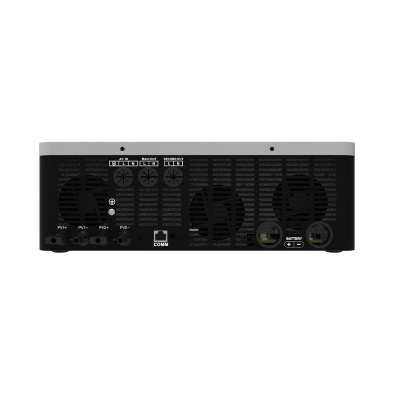 10.2KW IP 65 Hybrid Solar Inverter 24V 48V 50HZ/60HZ 120A Pure Sine Wave Dual Output and PV Input
