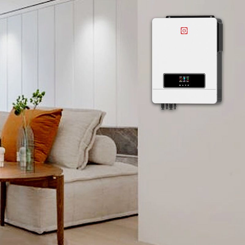 10.2KW IP 65 Hybrid Solar Inverter 24V 48V 50HZ/60HZ 120A Pure Sine Wave Dual Output and PV Input