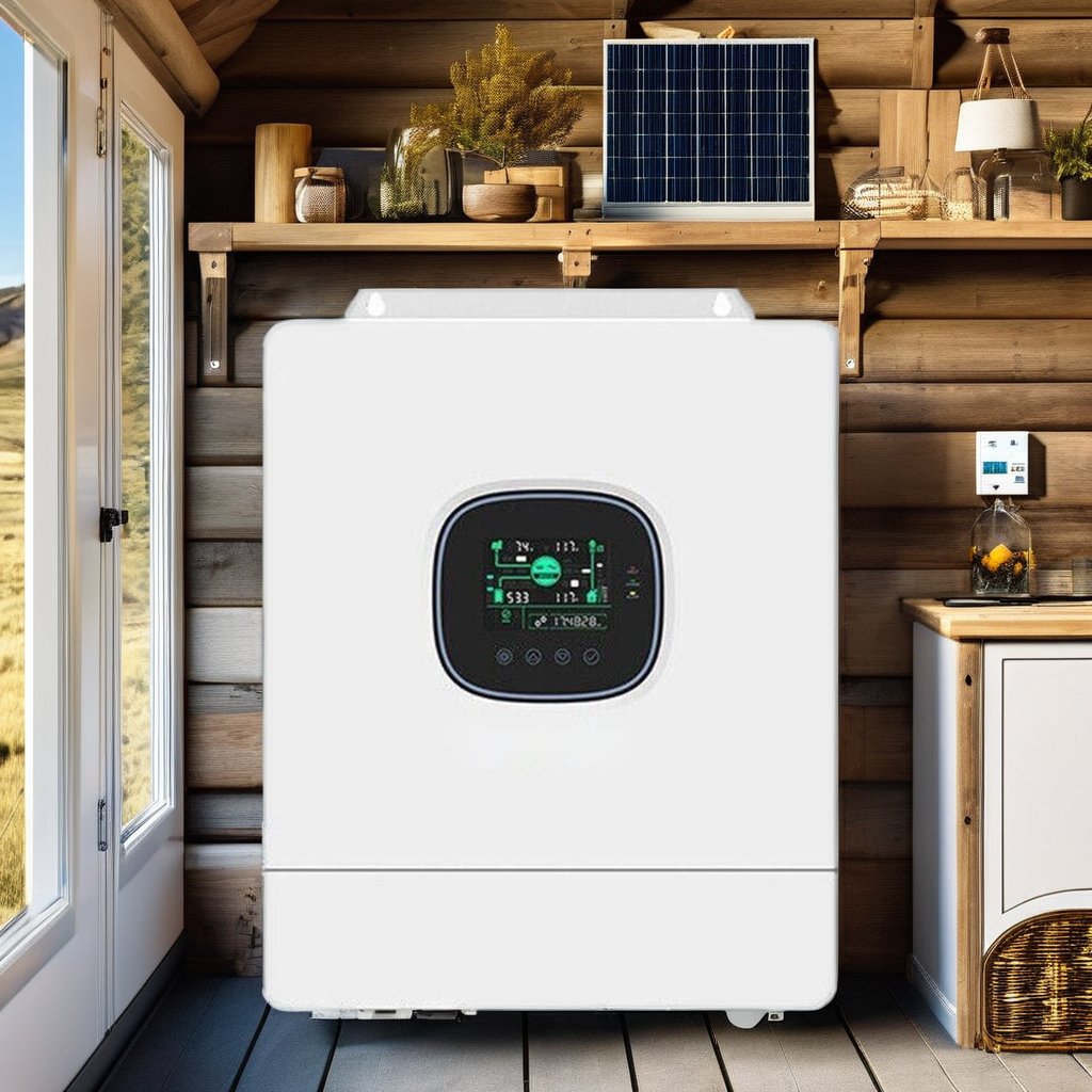 5KW MPPT Solar Inverter 110V Input 80A Current 48V DC Hybrid Solar Inverter Generator 60Hz Output WiFi 5000W Single Phase