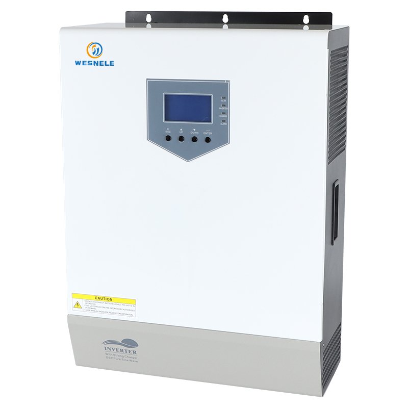 yueqing weisen LCD Display Solar Inverters 3kw 50 60hz Single Phase Hybrid Off Grid Solar Inverter 3KVA 24V for solar systems