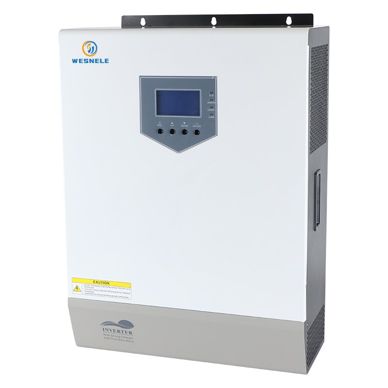 yueqing weisen LCD Display Solar Inverters 3kw 50 60hz Single Phase Hybrid Off Grid Solar Inverter 3KVA 24V for solar systems