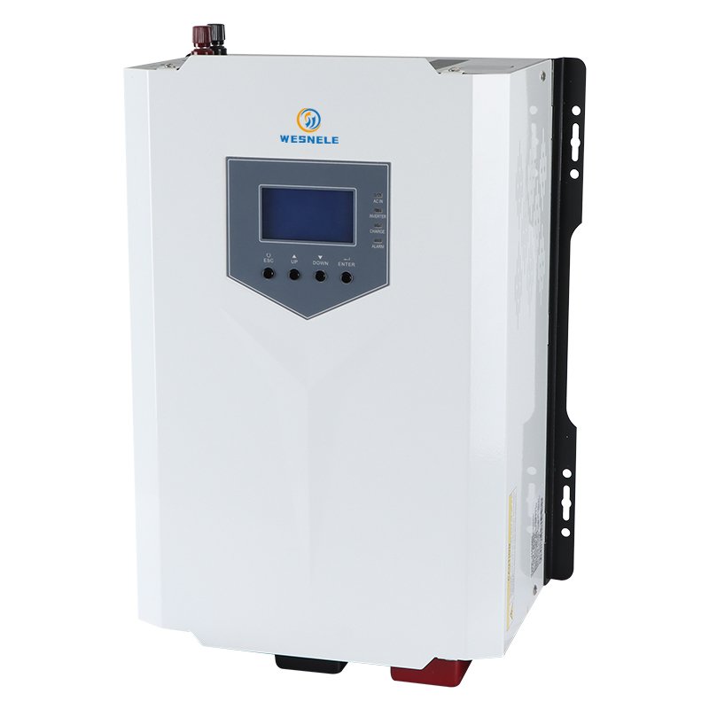 yueqing weisen LCD Display Solar Inverters 3kw 50 60hz Single Phase Hybrid Off Grid Solar Inverter 3KVA 24V for solar systems