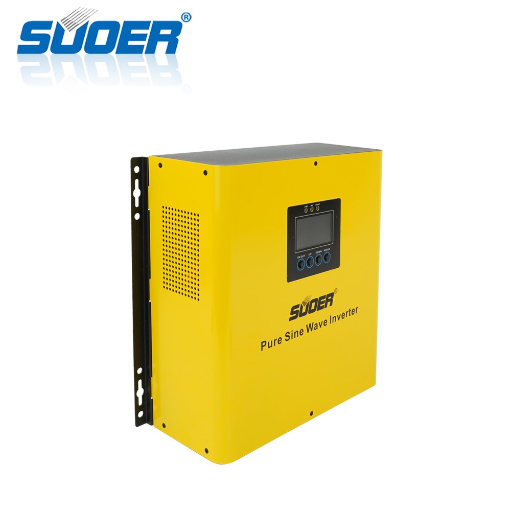 Suoer 12V 1500Va Low Frequency Pure Sine Wave Solar Inverter built-in Charger