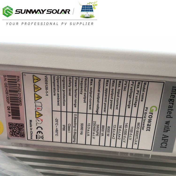 Growatt On Off Grid hybrid Inverter 10kw 11kw 12kw 13kw 15kw Solar Inverter Off Grid Solar Power Inverter
