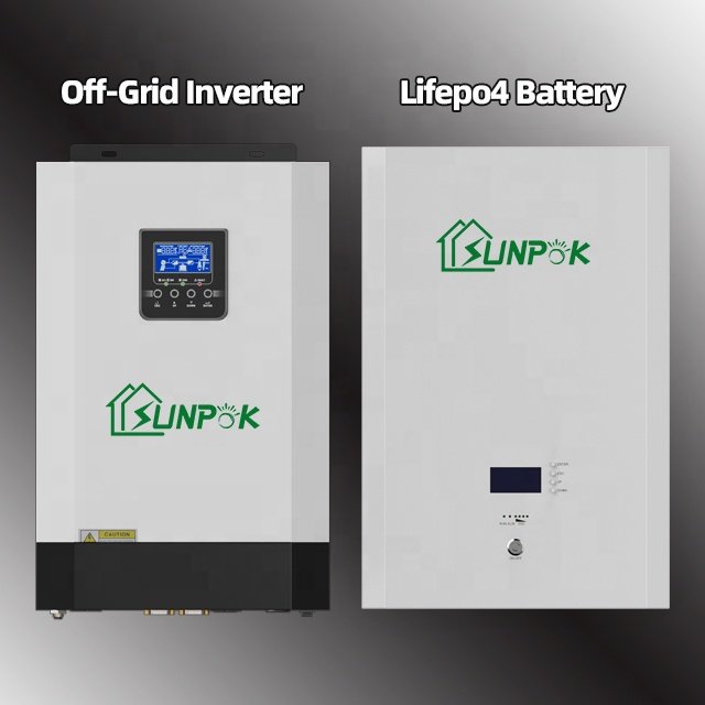 Sunpok Home Solar Systems Complete 5kw 10kw 15kw kit de bateria solar kit de solares e as baterias China factory direct sales