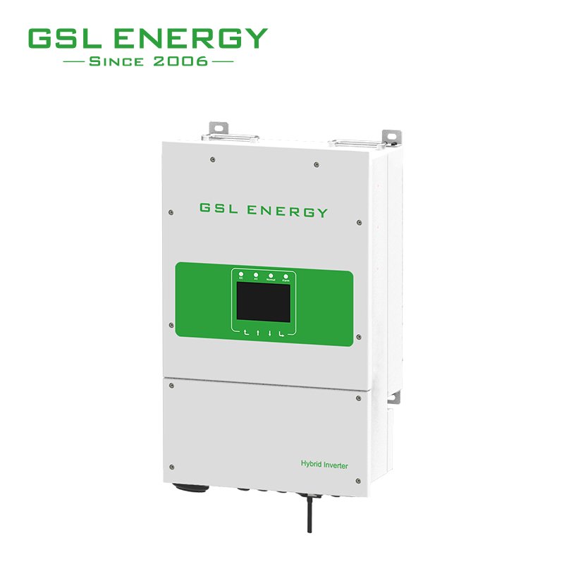 GSL ENERGY Best Power Hybrid Off/On Grid Split Phase 3 Phase Solar Inverter 3.6Kw 5Kw 6Kw 8Kw 12Kw split phase hybrid inverter