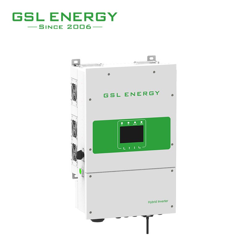 GSL ENERGY Best Power Hybrid Off/On Grid Split Phase 3 Phase Solar Inverter 3.6Kw 5Kw 6Kw 8Kw 12Kw split phase hybrid inverter