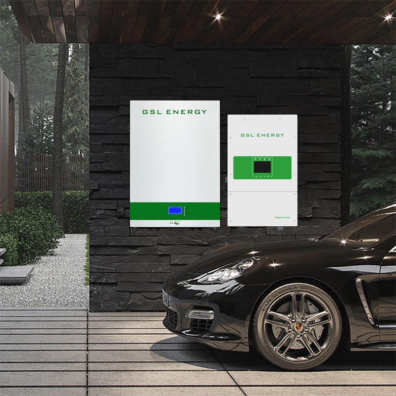GSL ENERGY Best Power Hybrid Off/On Grid Split Phase 3 Phase Solar Inverter 3.6Kw 5Kw 6Kw 8Kw 12Kw split phase hybrid inverter