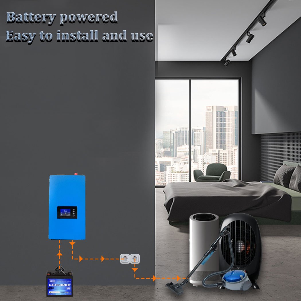 Y&H 2000W Grid Tie Inverter with Limit Sensor, 45-90VDC 230VAC for AC 48V