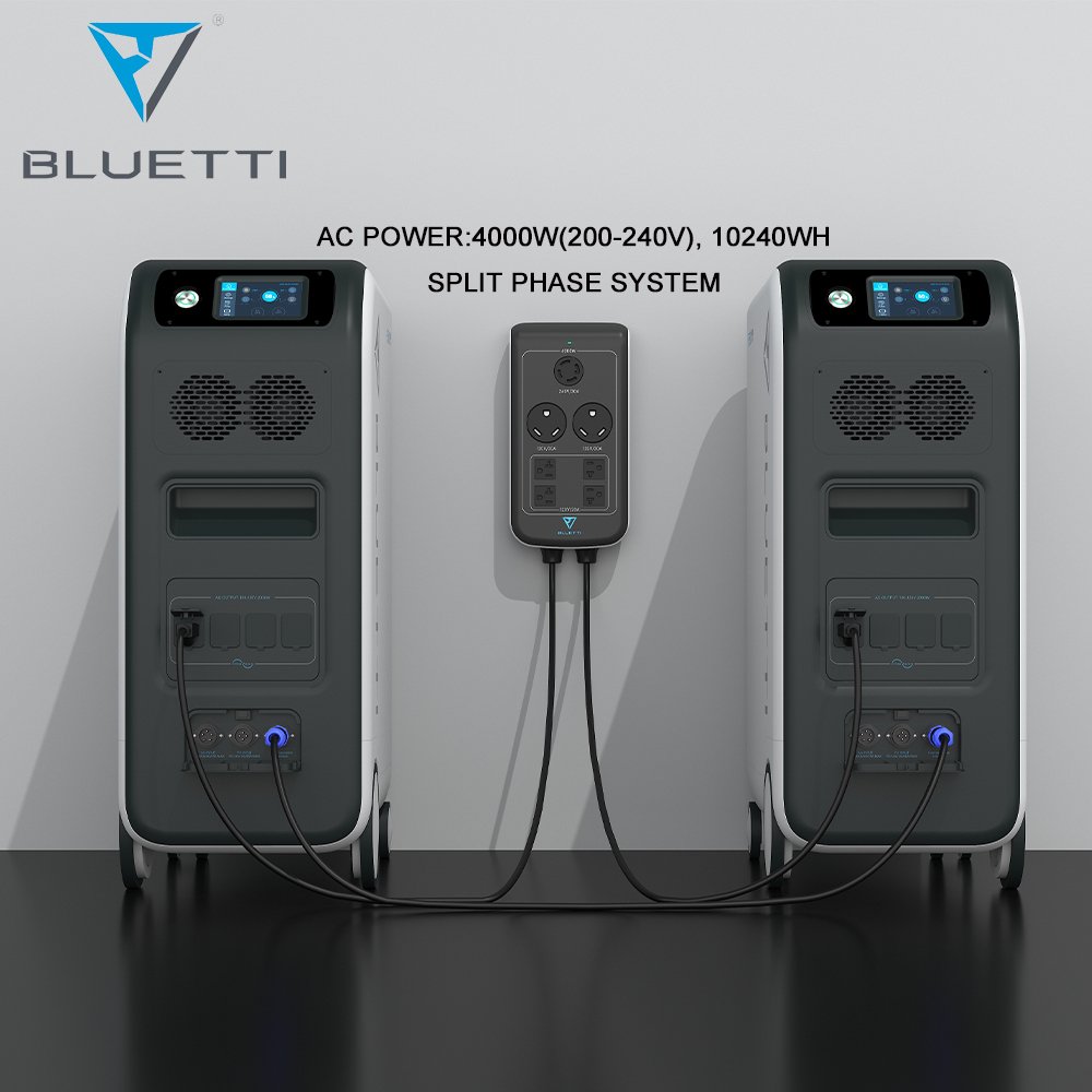 Bluetti Multifunction Hybrid Solar Home System Panel System Solar Inverter Solar Battery Portable Power Station