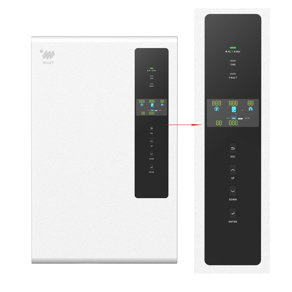Wantpower 3Kva 3Kw 5Kva 5Kw Off Grid Solar Inverter Built-In MPPT Wifi GPRS 48Volt Off Grid Inverter
