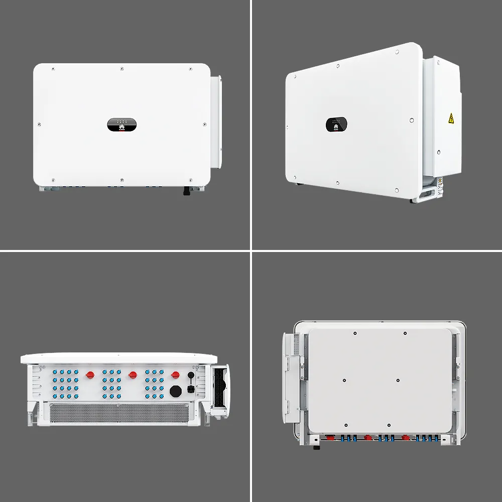 Stock Eu version with original WIFI Huawei 110KW SUN2000-100KTL-M2 115kw 150kw Three Phase on grid for commercial solar inverter